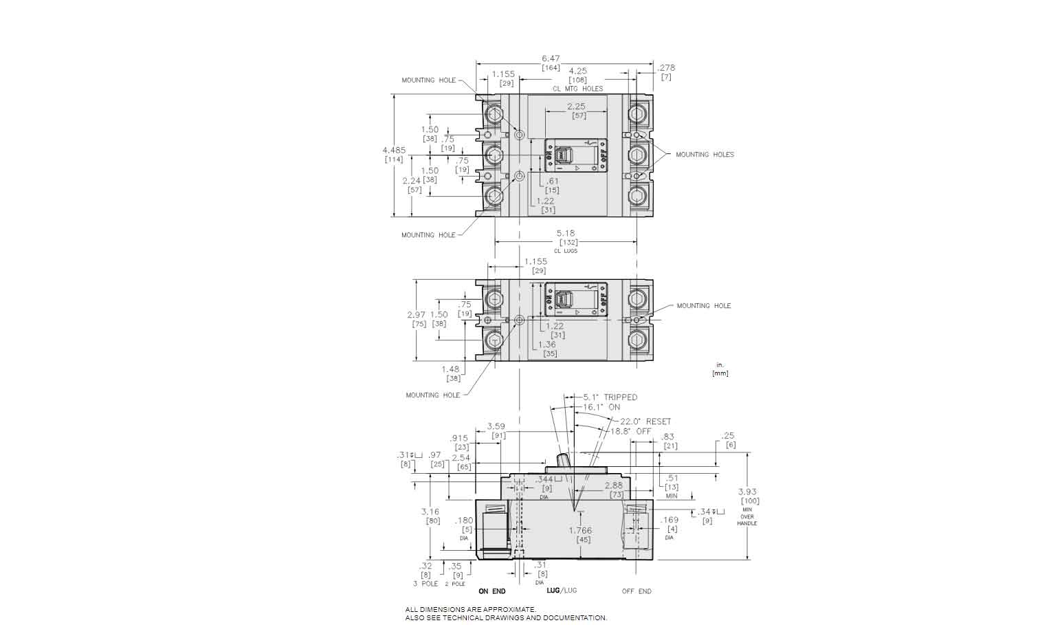 QBP22100TM - Square D - Molded Case Circuit Breaker