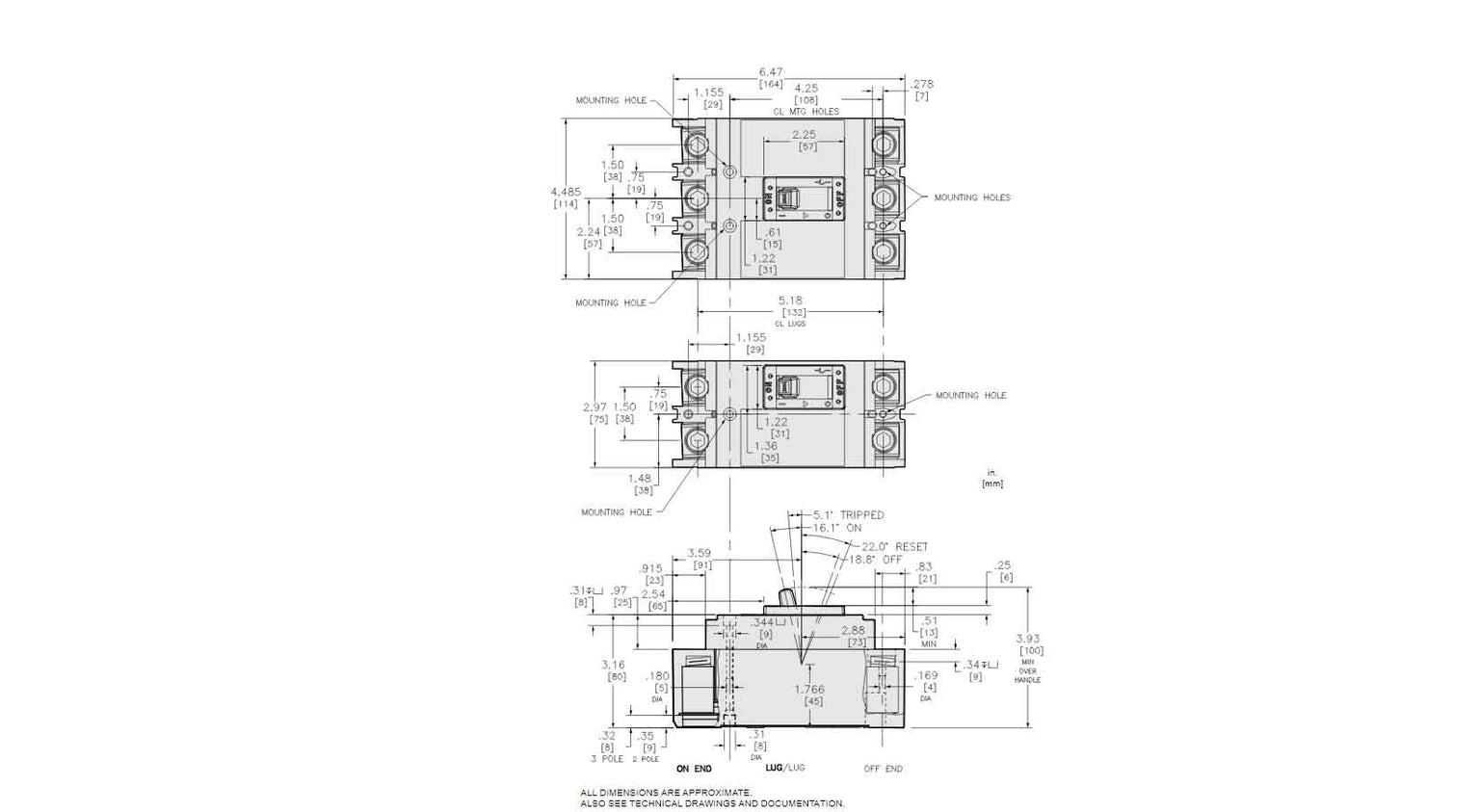 QBP22175TM - Square D - Molded Case
 Circuit Breakers