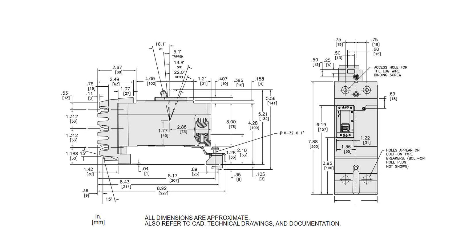 QDA222252 - Square D - Molded Case
 Circuit Breakers