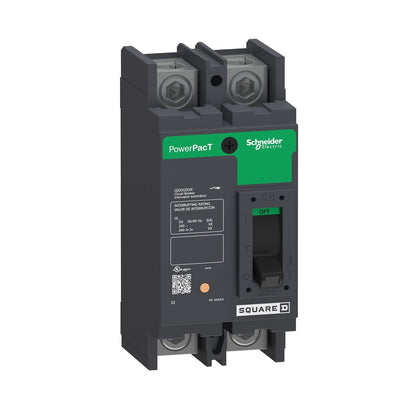 QDP22125TM - Square D 125 Amp 2 Pole 240 Volt Bolt-On Molded Case Circuit Breaker