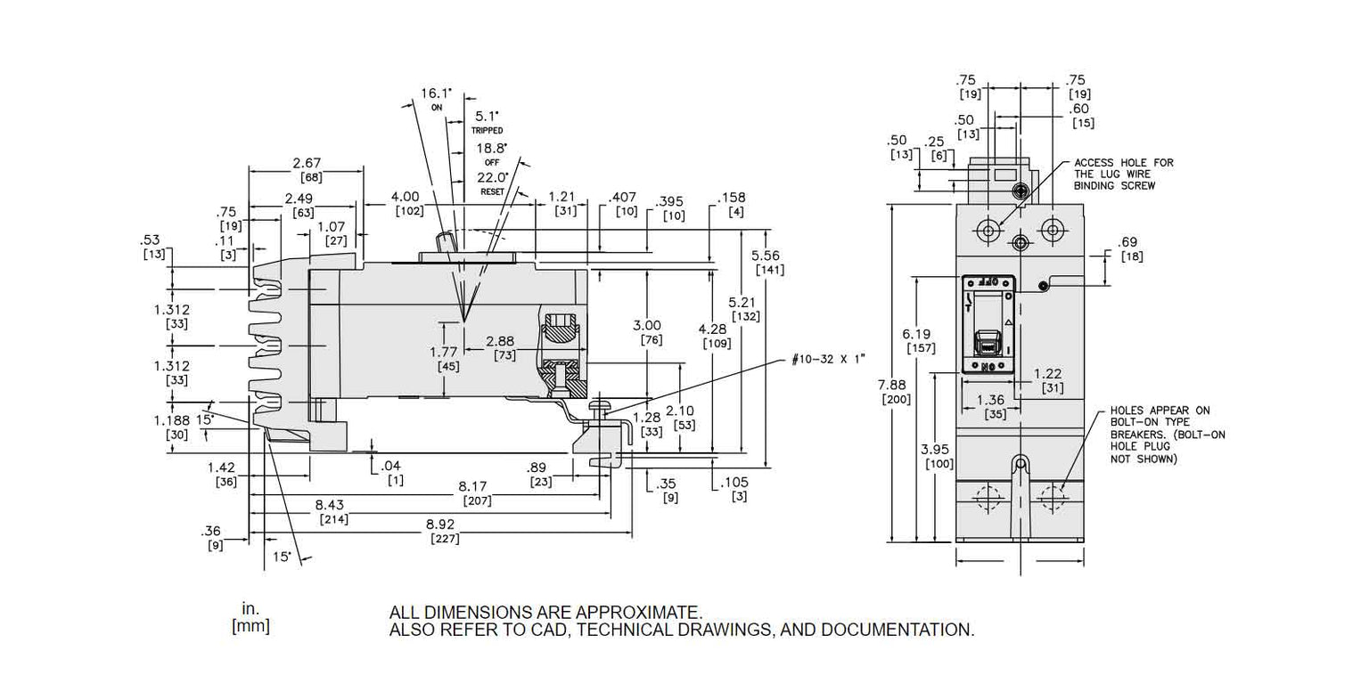 QGA221251 - Square D - Molded Case Circuit Breaker