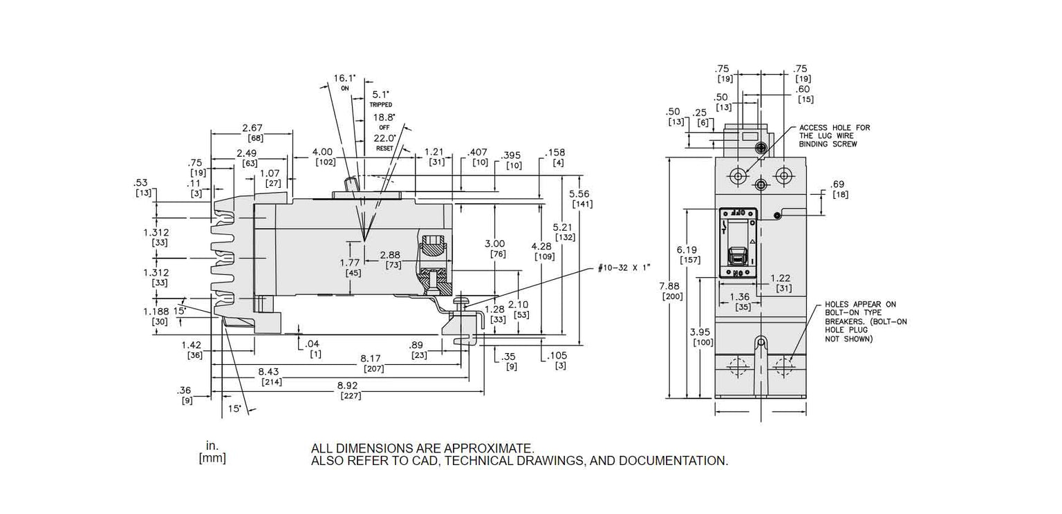 QGA221501 - Square D - Molded Case Circuit Breaker