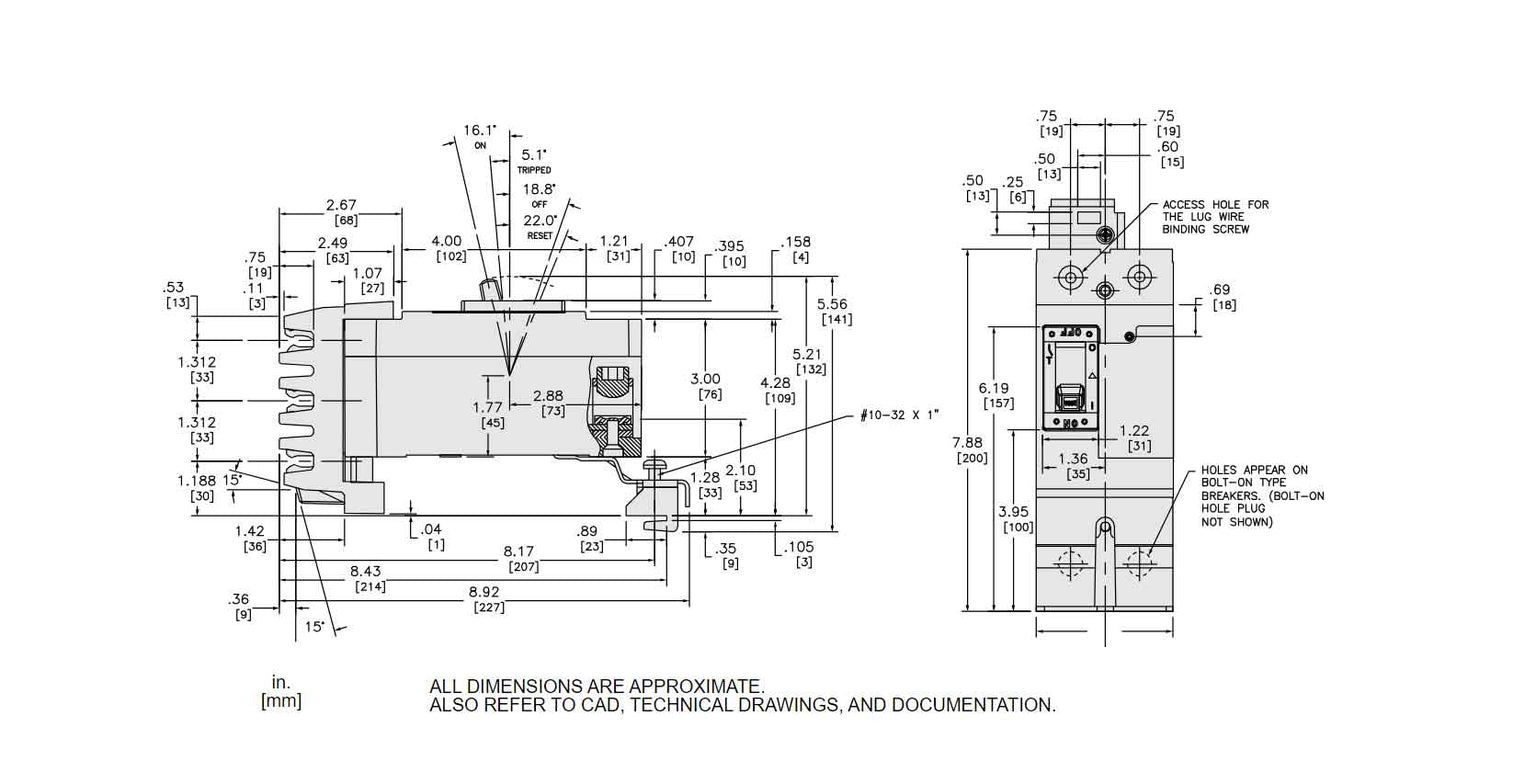 QGA221502 - Square D - Molded Case
 Circuit Breakers