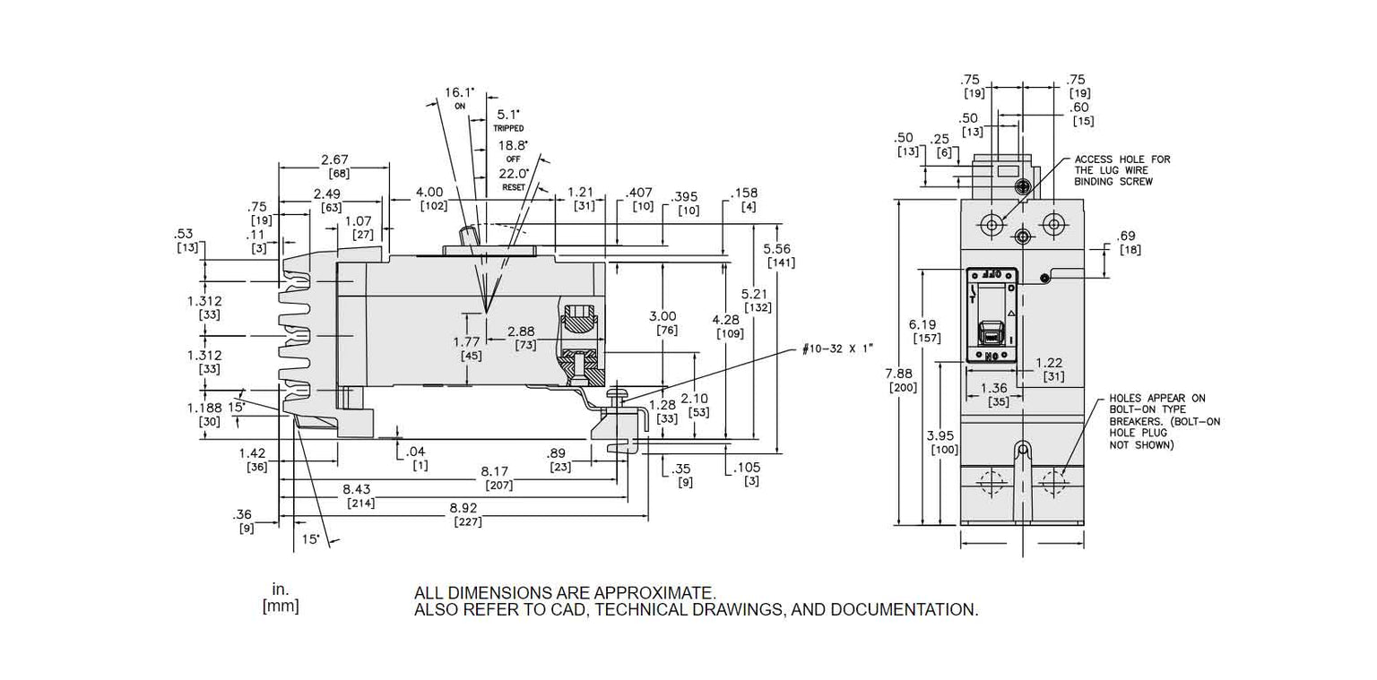 QGA221752 - Square D - Molded Case
 Circuit Breakers