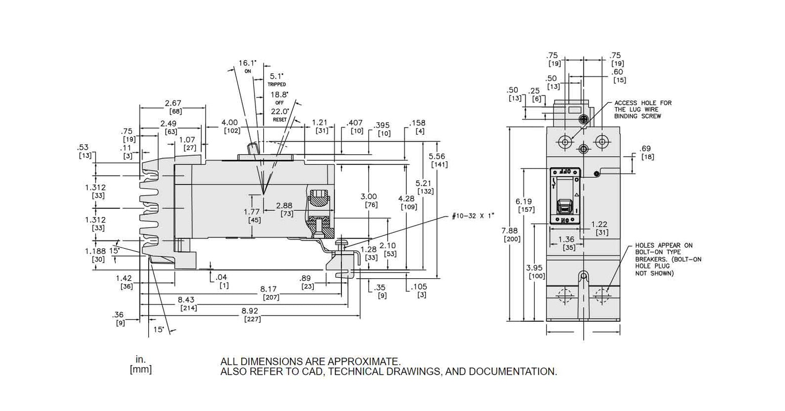 QGA222254 - Square D - Molded Case
 Circuit Breakers