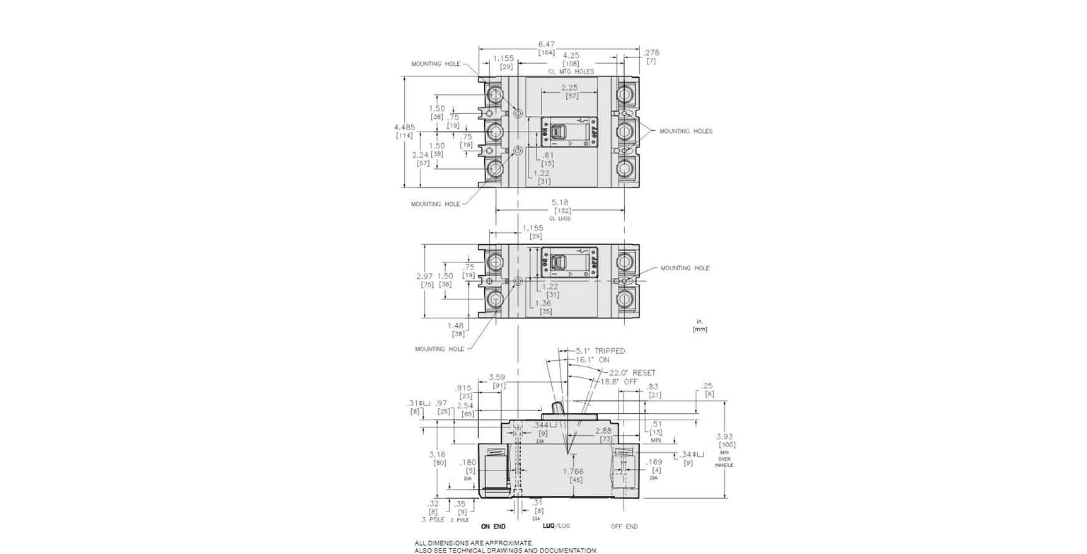 QGL32110 - Square D - Molded Case
 Circuit Breakers