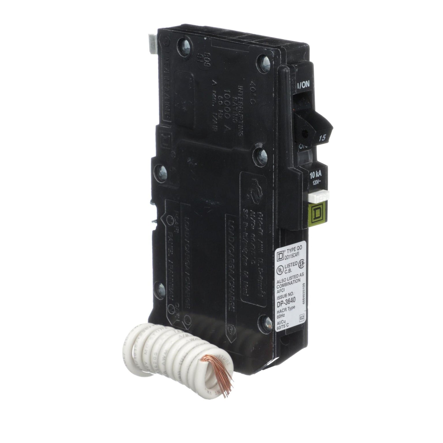 QO115CAFIC - Square D - Molded Case Circuit Breakers