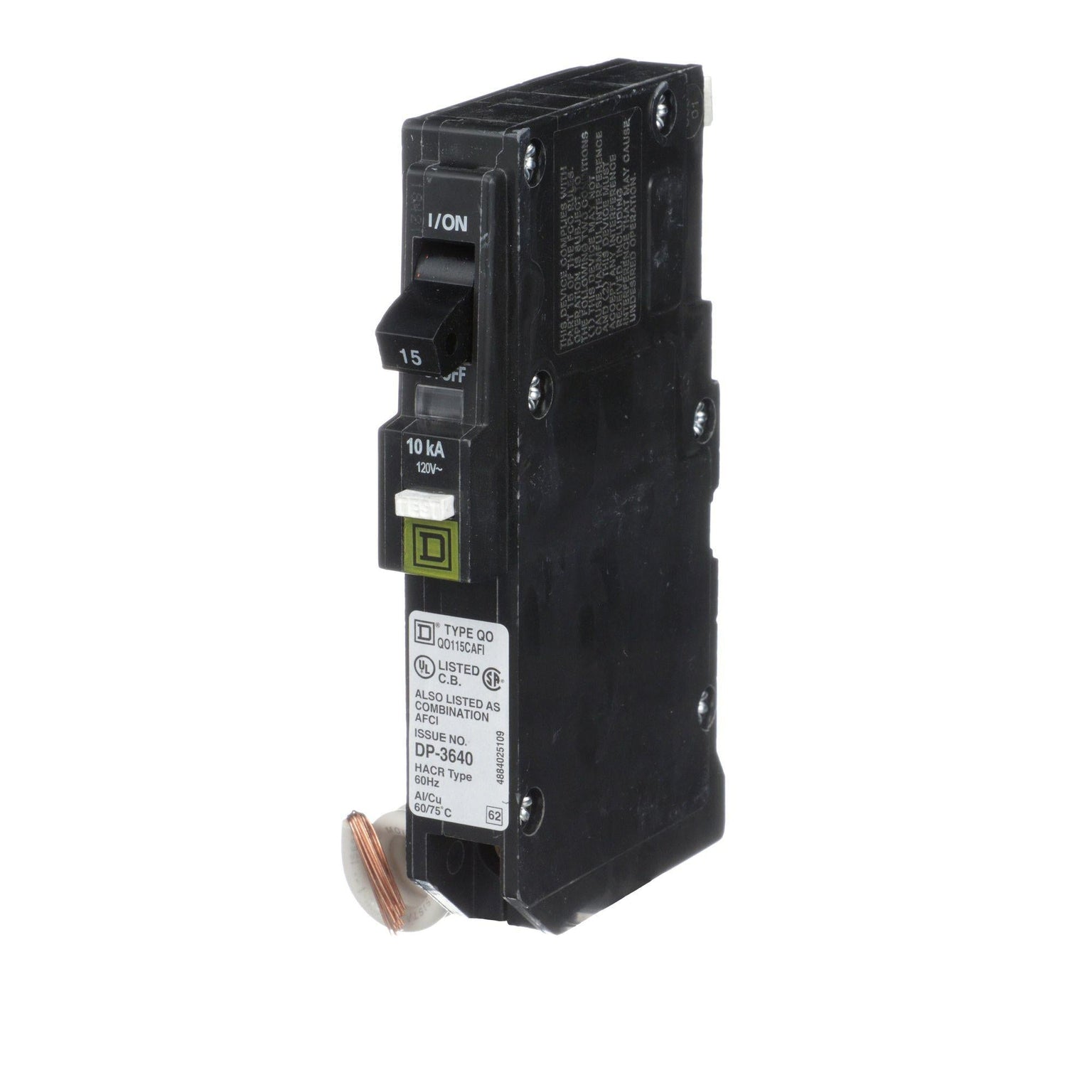 QO115CAFIC - Square D - Molded Case Circuit Breakers