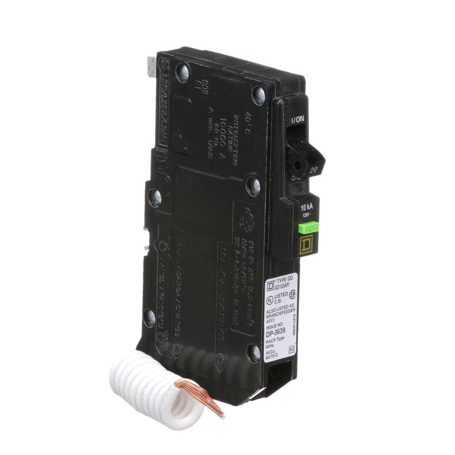 QO120AFI - Square D - Molded Case Circuit Breakers