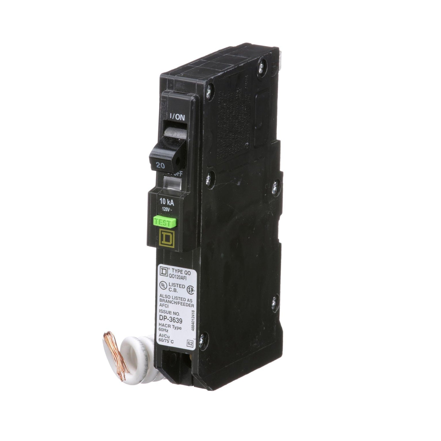 QO120AFI - Square D - Molded Case Circuit Breakers