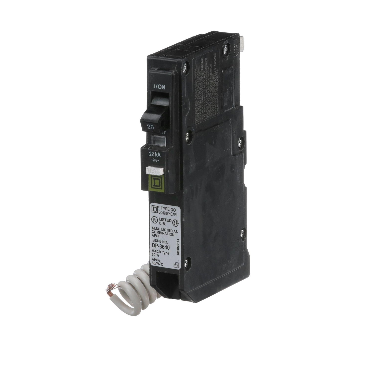 QO120VHGFI - Square D - Molded Case Circuit Breakers