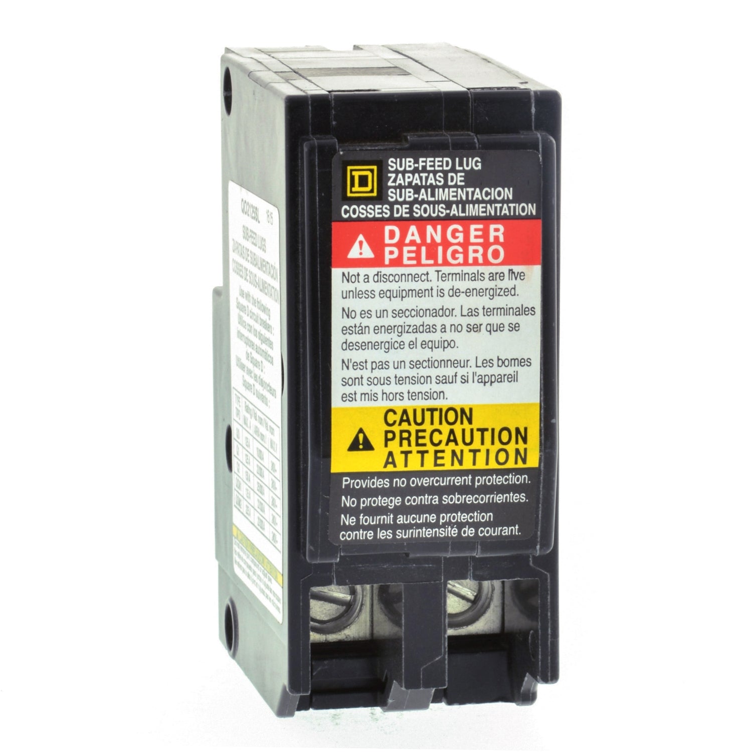 QO2125SL - Square D 125 Amp Molded Case Circuit Breaker