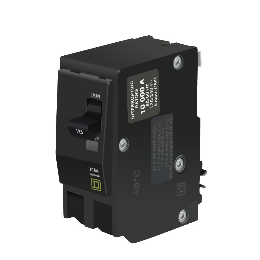 QO2125 - Square D - 125 Amp Circuit Breaker