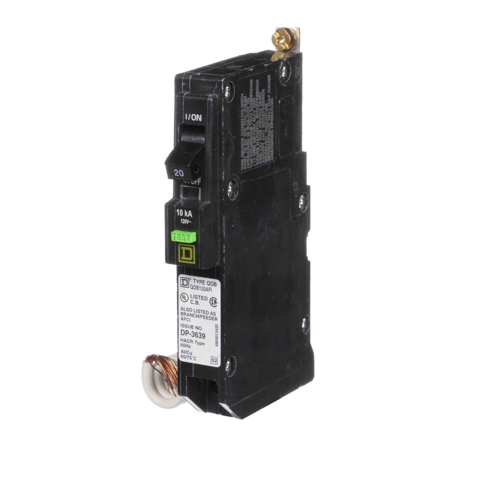 QOB120AFI - Square D - Molded Case Circuit Breaker