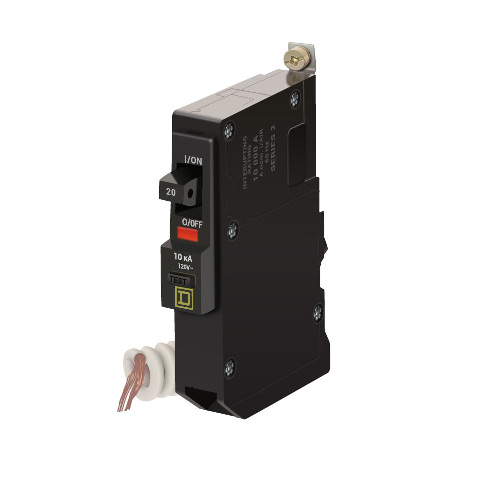 QOB120EPD - Square D - 20 Amp 30 mA GFEP Breaker