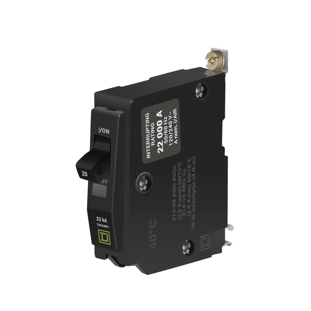 QOB120VH - Square D - 20 Amp 22kA Circuit Breaker