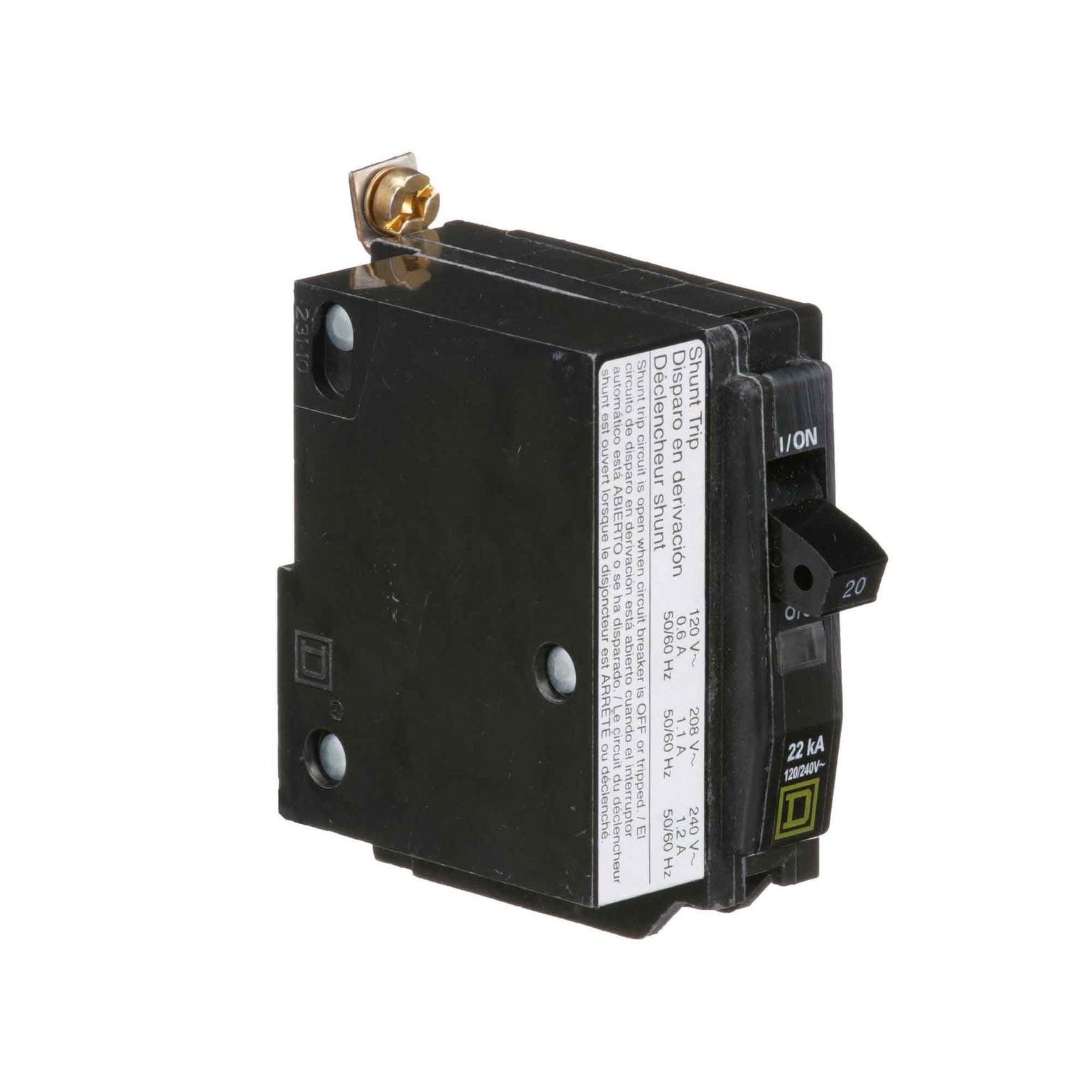 QOB120VH1021 - Square D - Molded Case
 Circuit Breakers