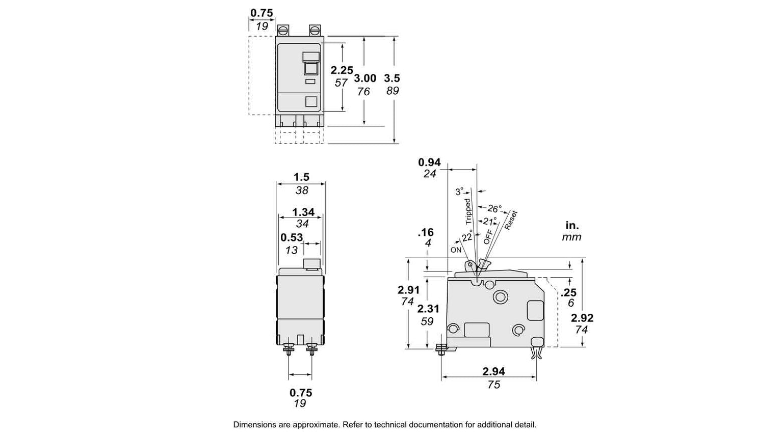 QOB2701021 - Square D - Molded Case Circuit Breaker