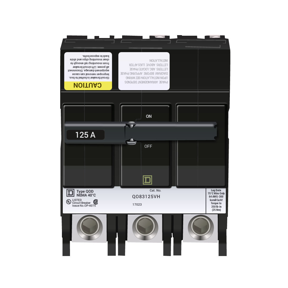 QOB3125VH - Square D - 22 kA Circuit Breaker