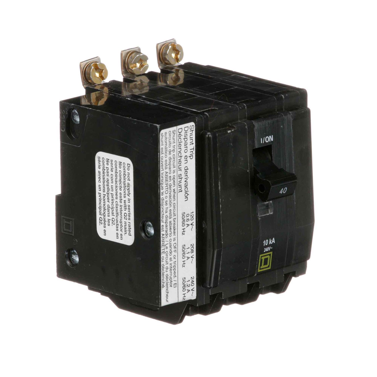 QOB3401021 - Square D - Molded Case Circuit Breaker