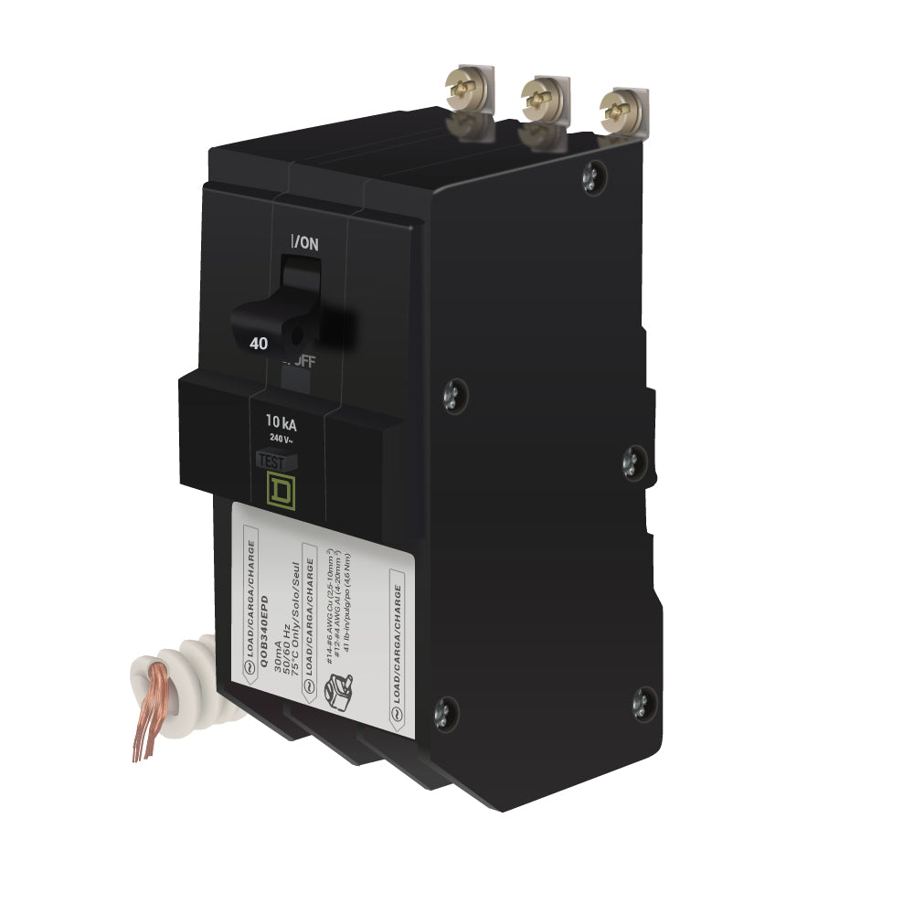 QOB340EPD - Square D - 40 Amp Molded Case Circuit Breaker