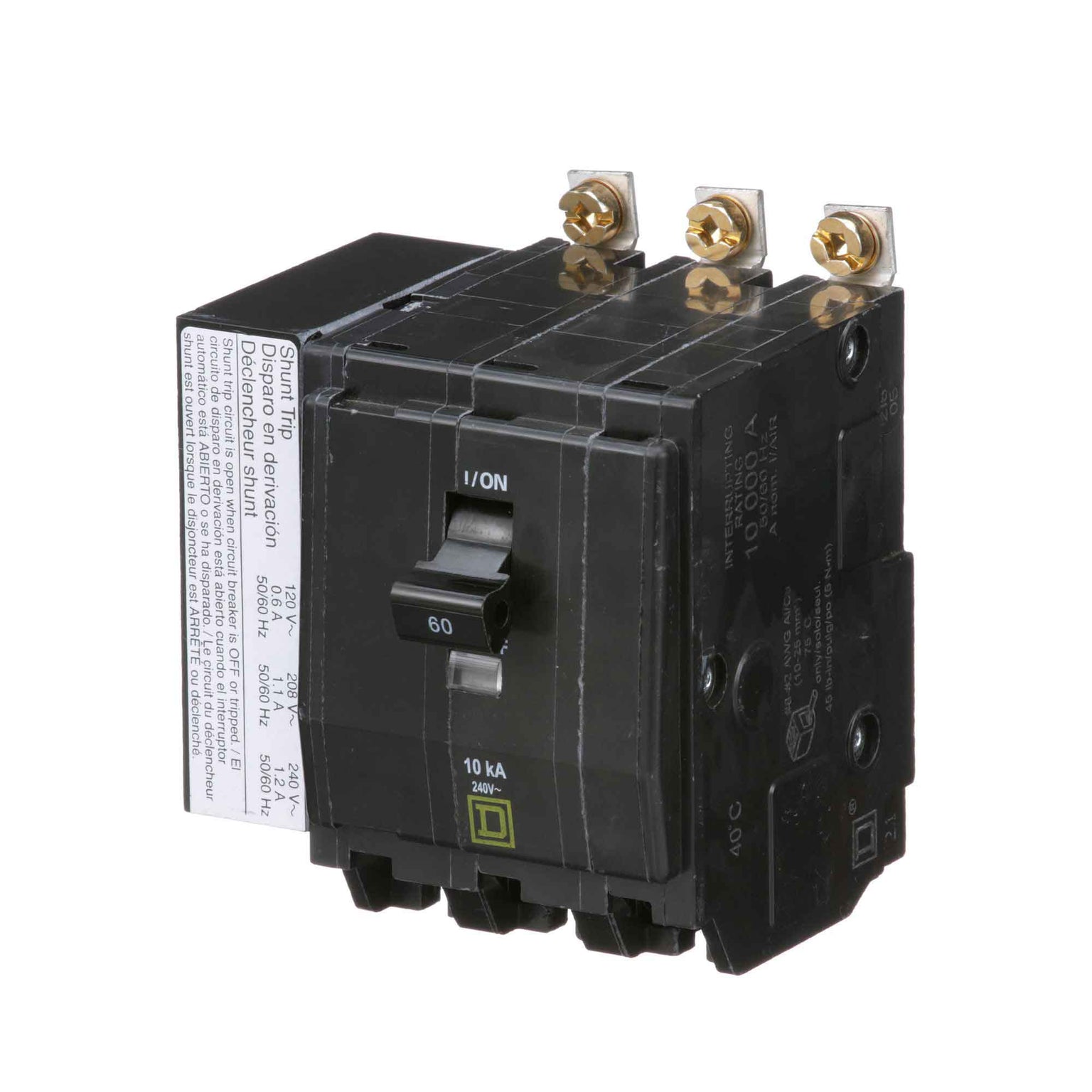 QOB3601021 - Square D - Molded Case
 Circuit Breakers