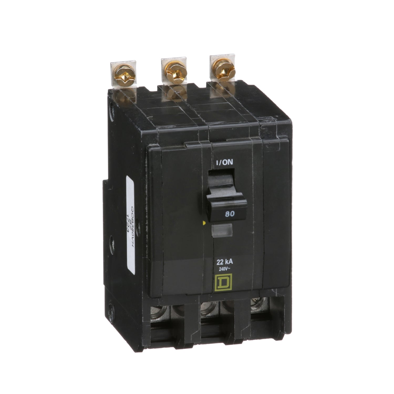 QOB380VH - Square D - 80 Amp 22kA Circuit Breaker