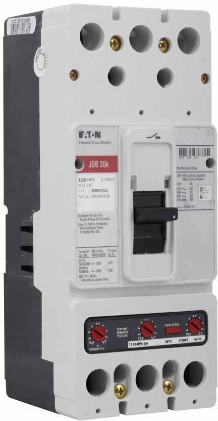 JDB3150 - Eaton - Molded Case Circuit Breaker