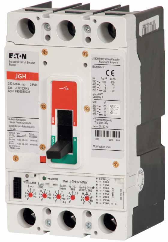 JGH3250NN - Eaton - Molded Case Circuit Breaker