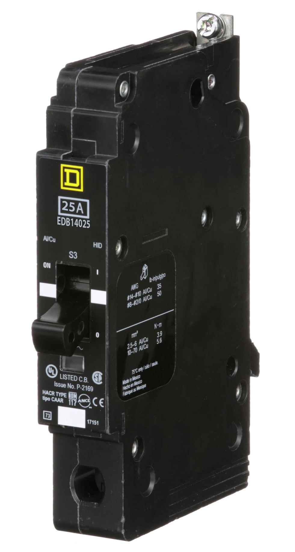 EDB14025 - Square D - Molded Case Circuit Breaker