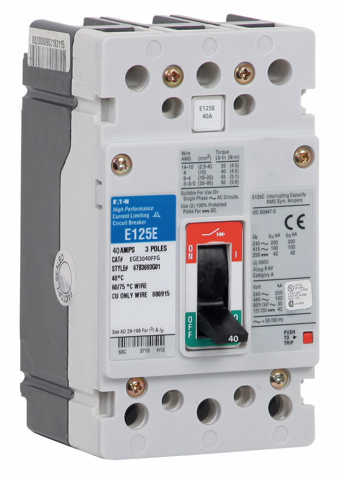 EGE3040FFG - Eaton - Molded Case Circuit Breaker