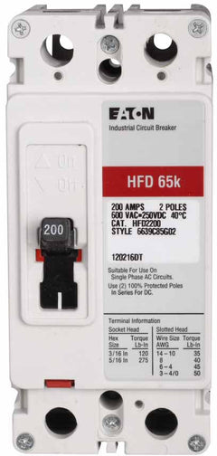 HFD2200 - Eaton - Molded Case Circuit Breaker