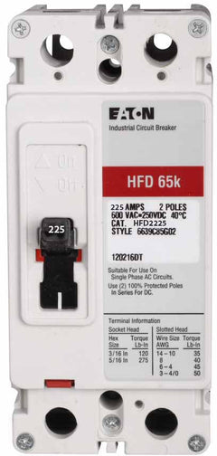 HFD2225 - Eaton - Molded Case Circuit Breaker