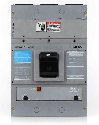 LXD62B600L - Siemens - Molded Case Circuit Breaker