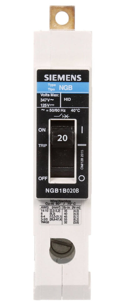 NGB1B020B - Siemens - Molded Case Circuit Breaker