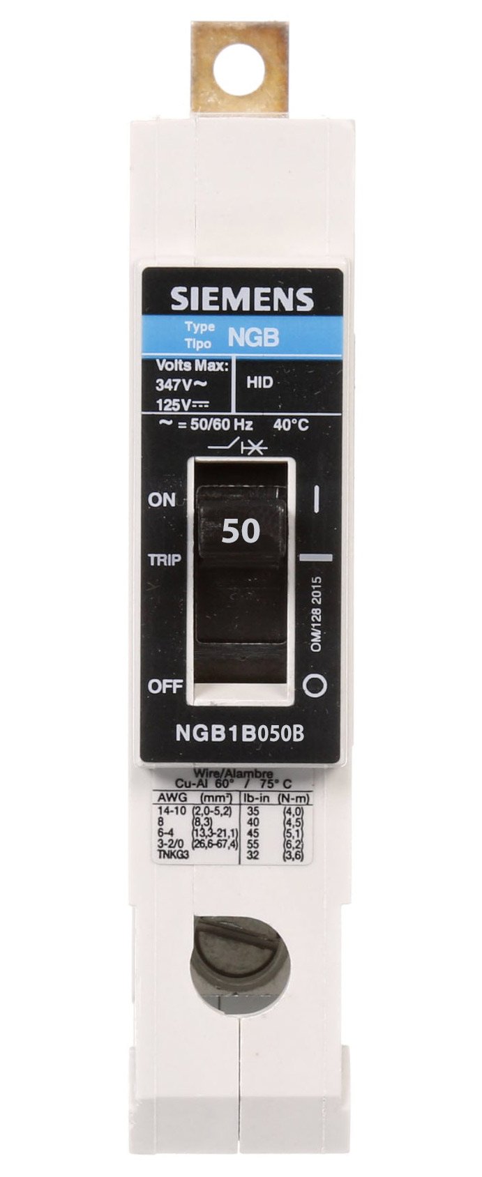 NGB1B050B - Siemens - Molded Case Circuit Breaker