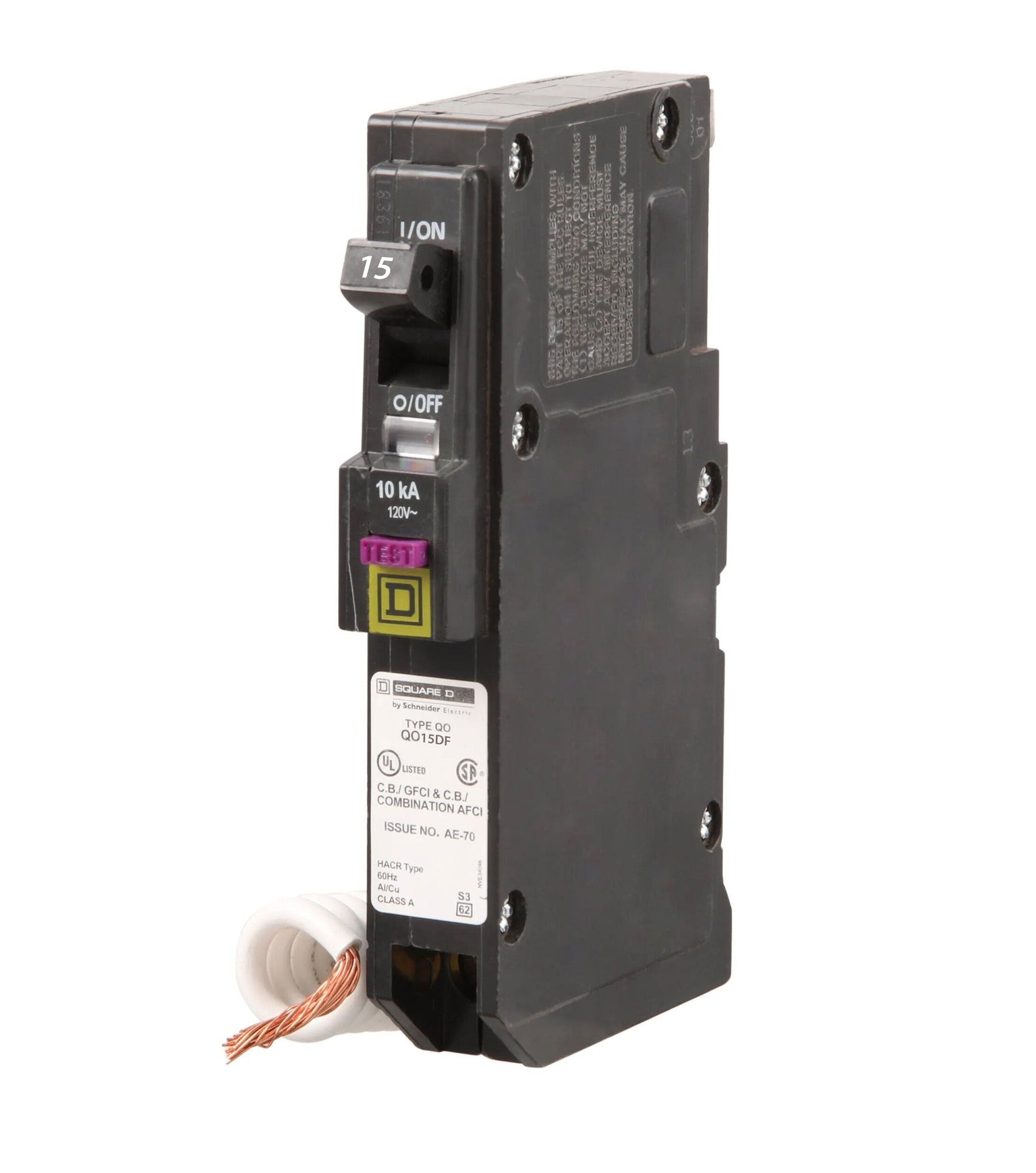 QO115DF - Square D - Dual Function Circuit Breaker