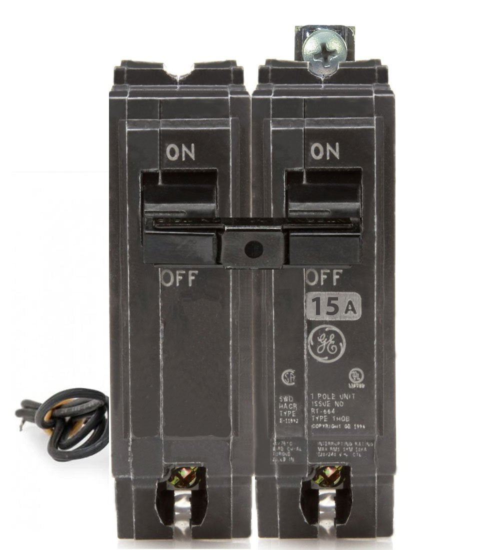 THQB1115ST1 - GE 15 Amp 1 Pole Bolt-On Shunt Trip Circuit Breaker