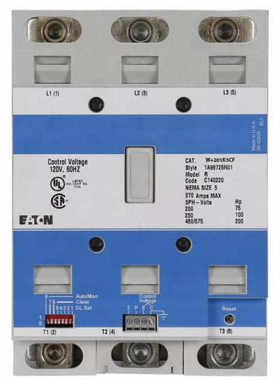 W-201K5CF - Eaton - Magnetic Contactor