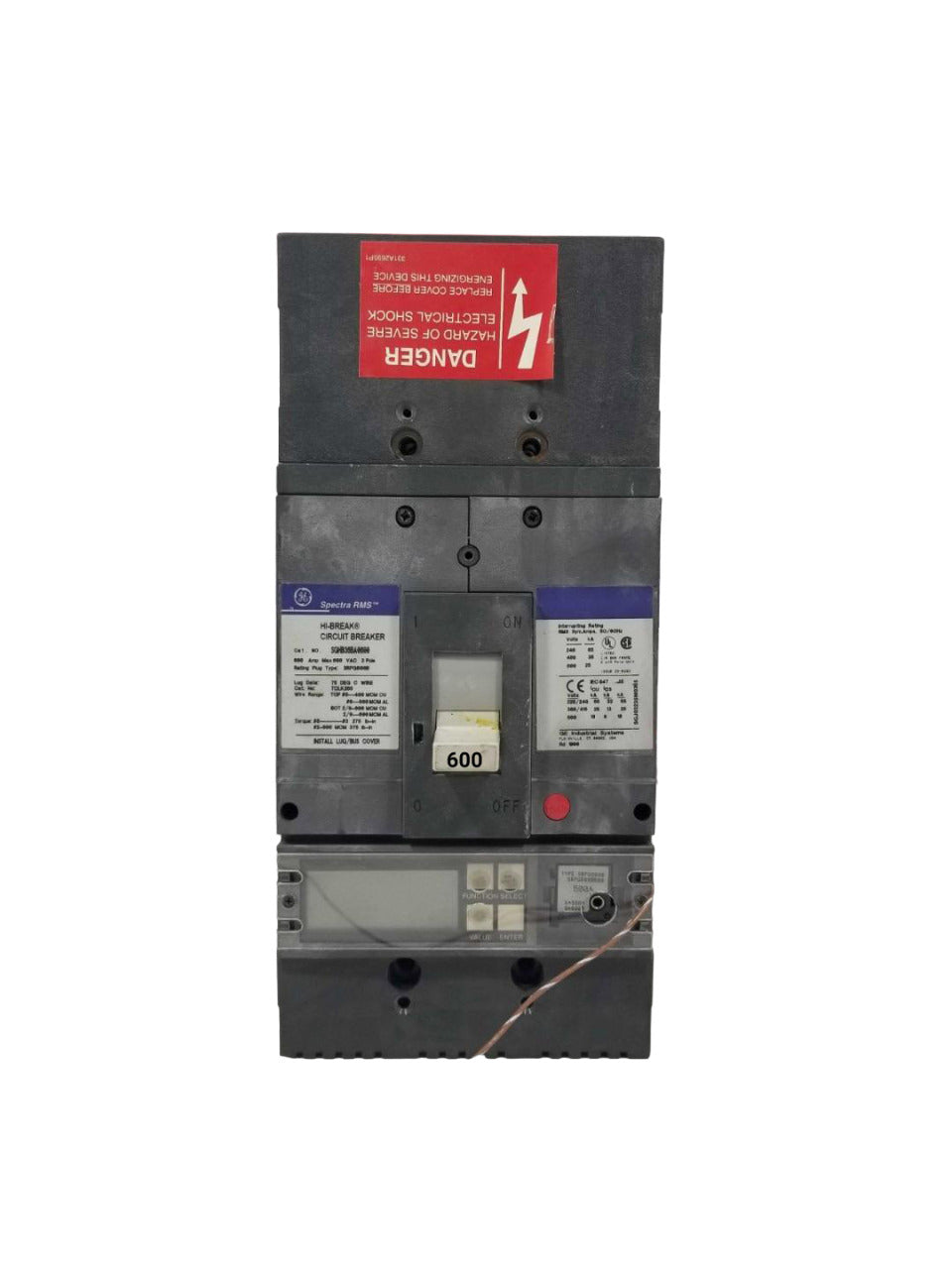 SGHB36BA0600 - General Electrics - Molded Case Circuit Breakers
