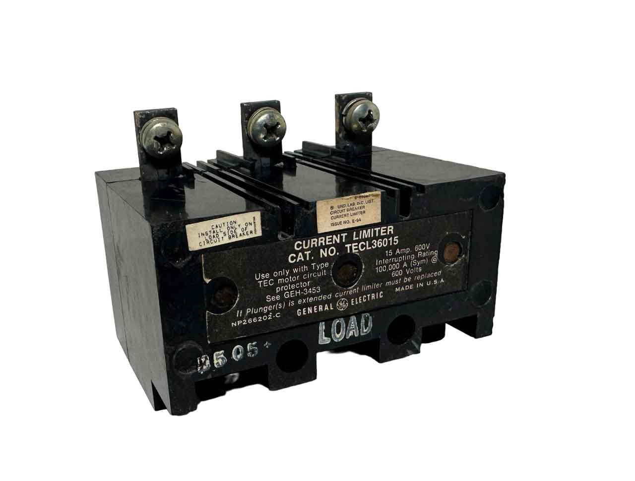 TECL36015 - General Electrics - Molded Case Circuit Breakers