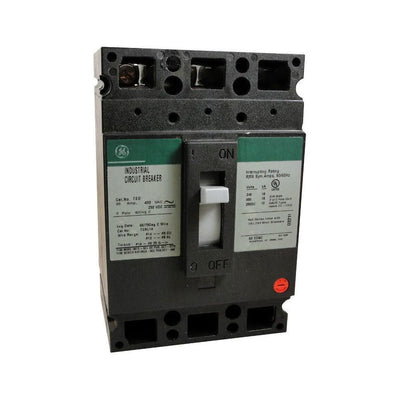 TED134010 - GE 10 Amp 3 Pole 480 Volt Molded Case Circuit Breaker General Electric Lug