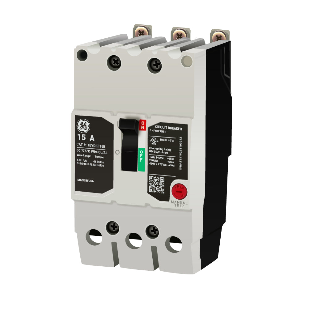 TEYD3015B - GE - Molded Case Circuit Breaker