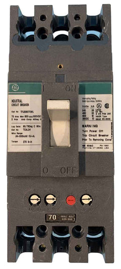 TFJ236070WL - General Electrics - Molded Case Circuit Breakers
