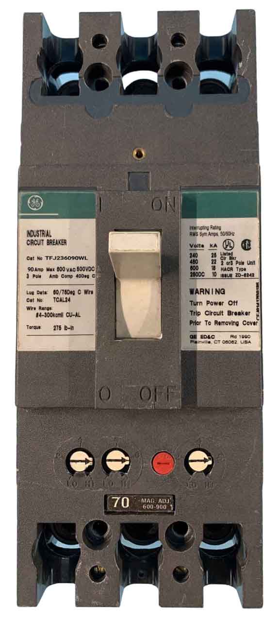 TFJ236090WL - General Electrics - Molded Case Circuit Breakers
