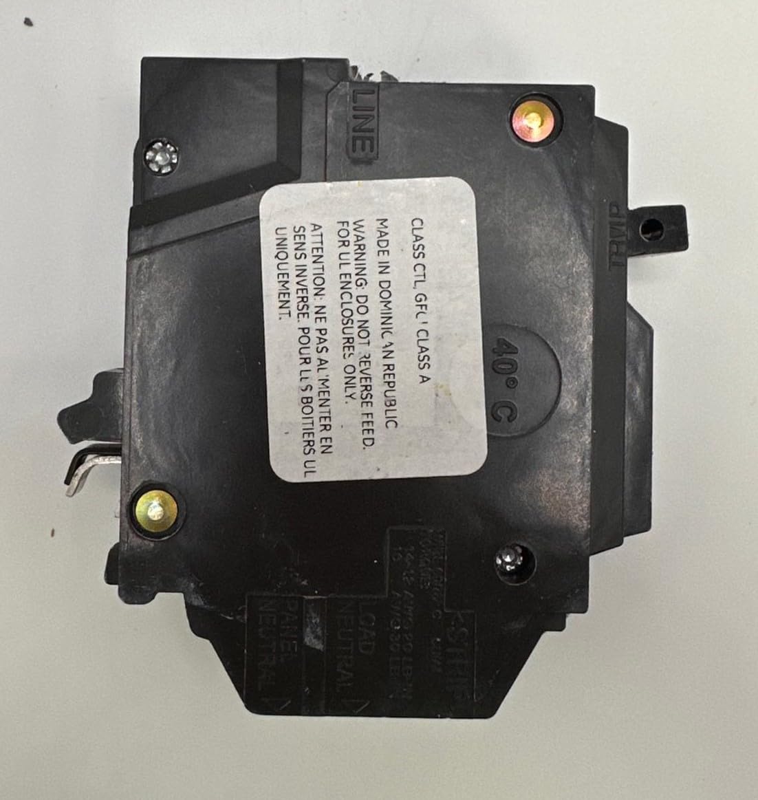 THQL1120PDF - General Electrics - Molded Case Circuit Breaker