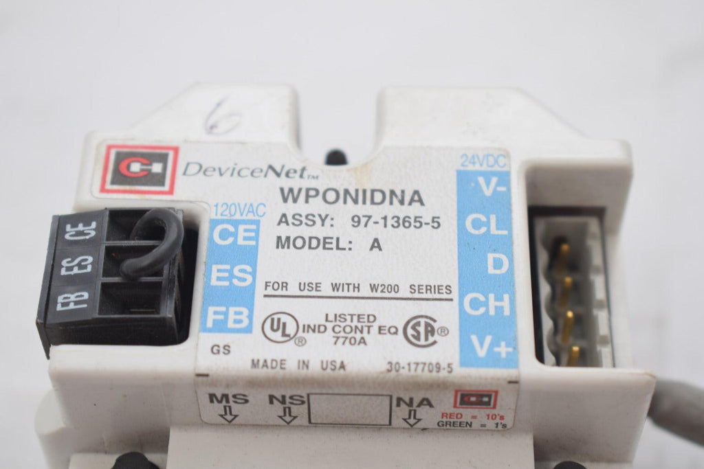 WPONIDNA - Eaton - Motor Control Part And Accessory