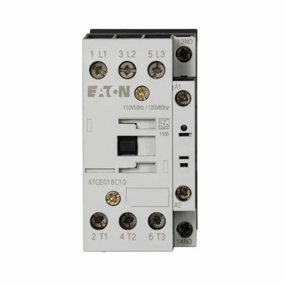 XTCE018C10B - Eaton Cutler-Hammer 18 Amp 3 Pole 600 Volt Magnetic Contactor