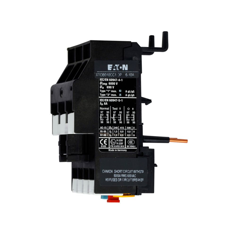 XTOB010CC1DP - Eaton - Overload Relay