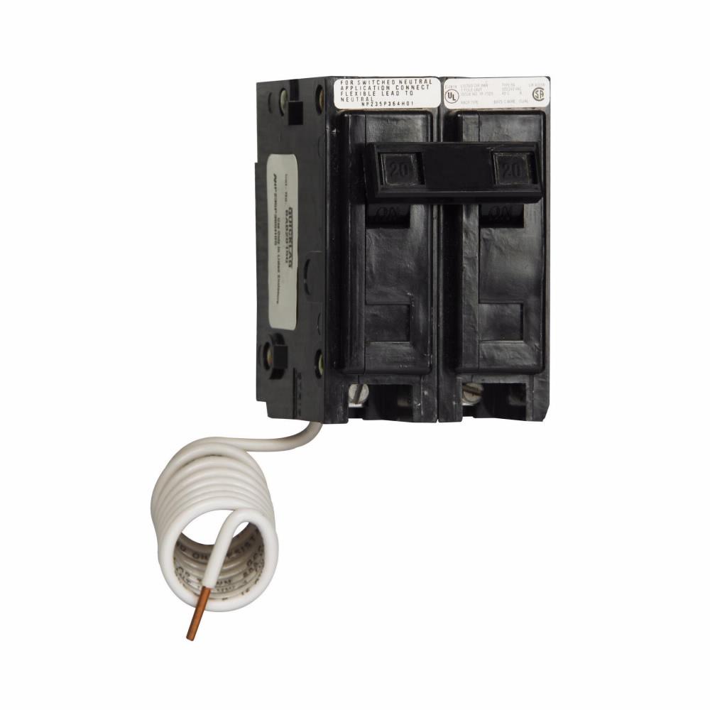 BAB2020S - Eaton - 20 Amp Shunt Trip Circuit Breaker